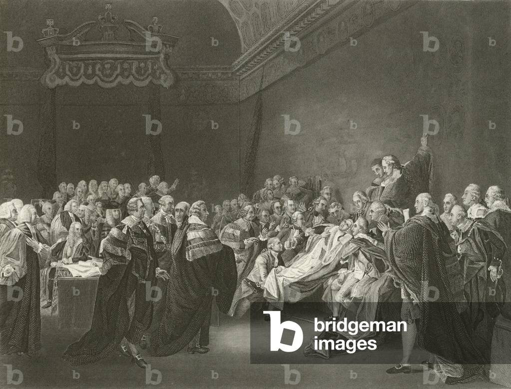 Death of the Earl of Chatham, 1778 (engraving)