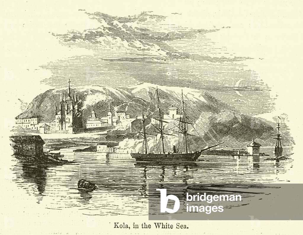 Kola, in the White Sea (engraving)