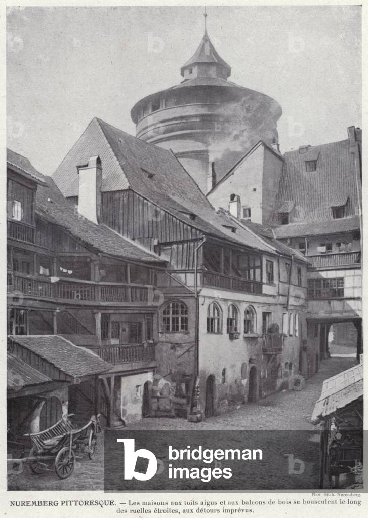 Nuremberg Pittoresque (b/w photo)