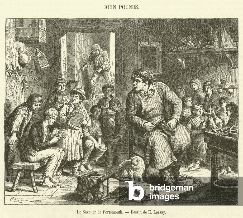 Le Savetier de Portsmouth (engraving)