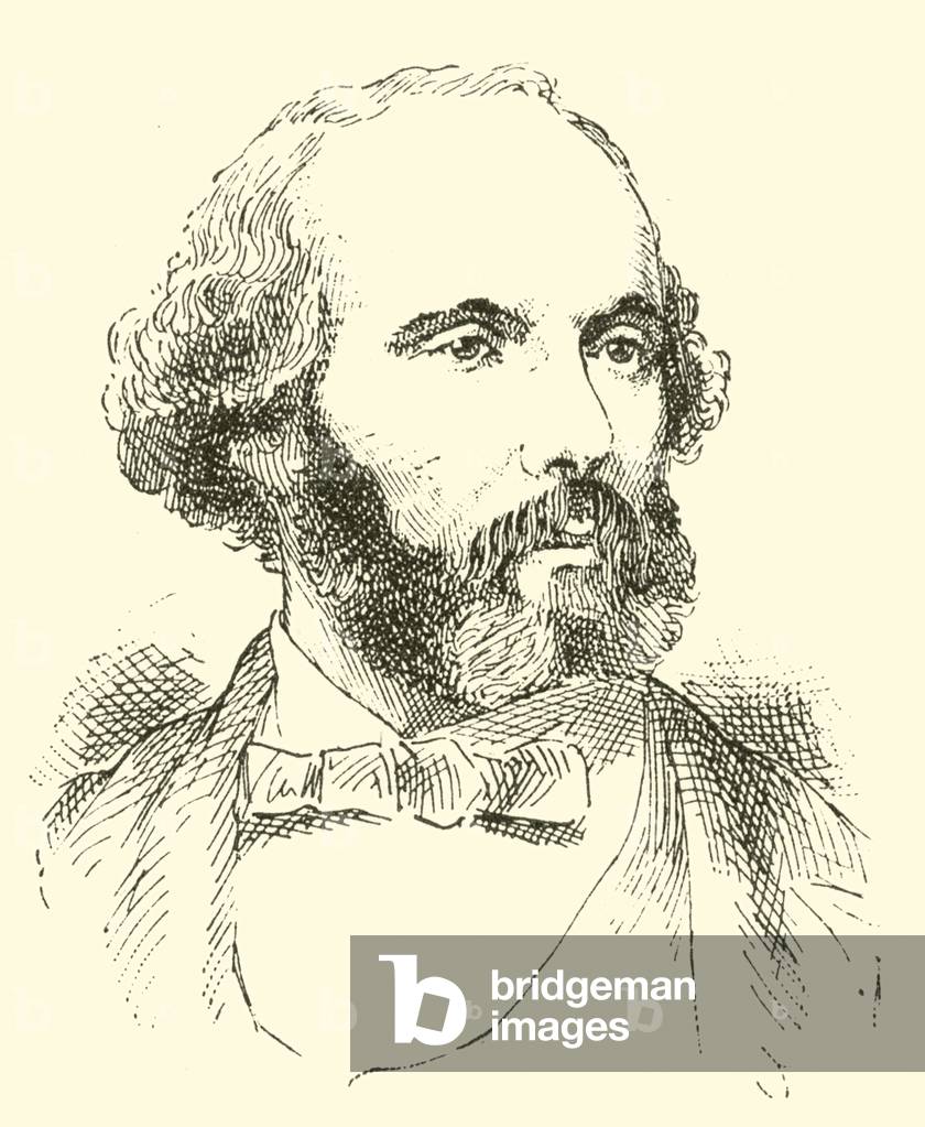 Felicien David, 1810-1876 (engraving)