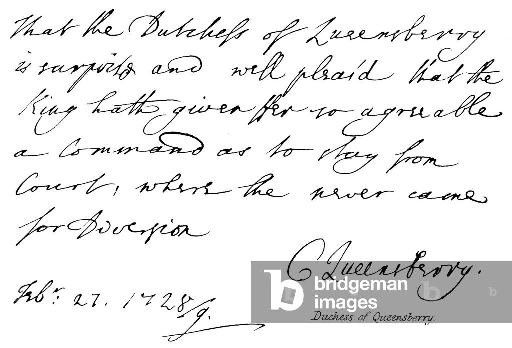 Duchess of Queensberry (engraving)