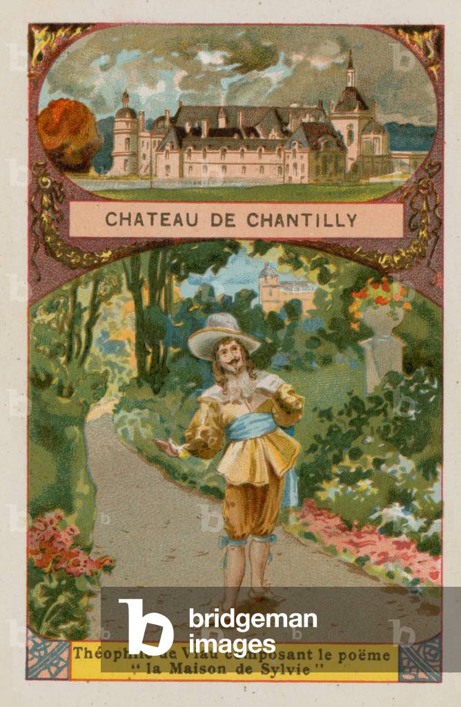 Chateau de Chantilly (chromolitho)