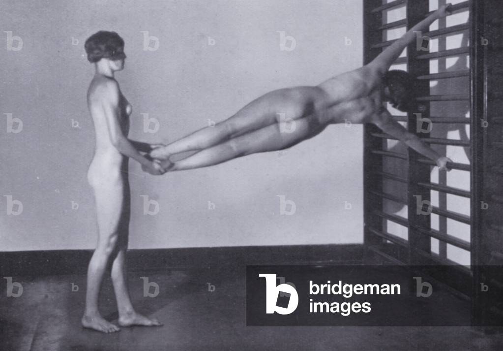 The Body Beautiful, Physical Culture for Women (b/w photo)
