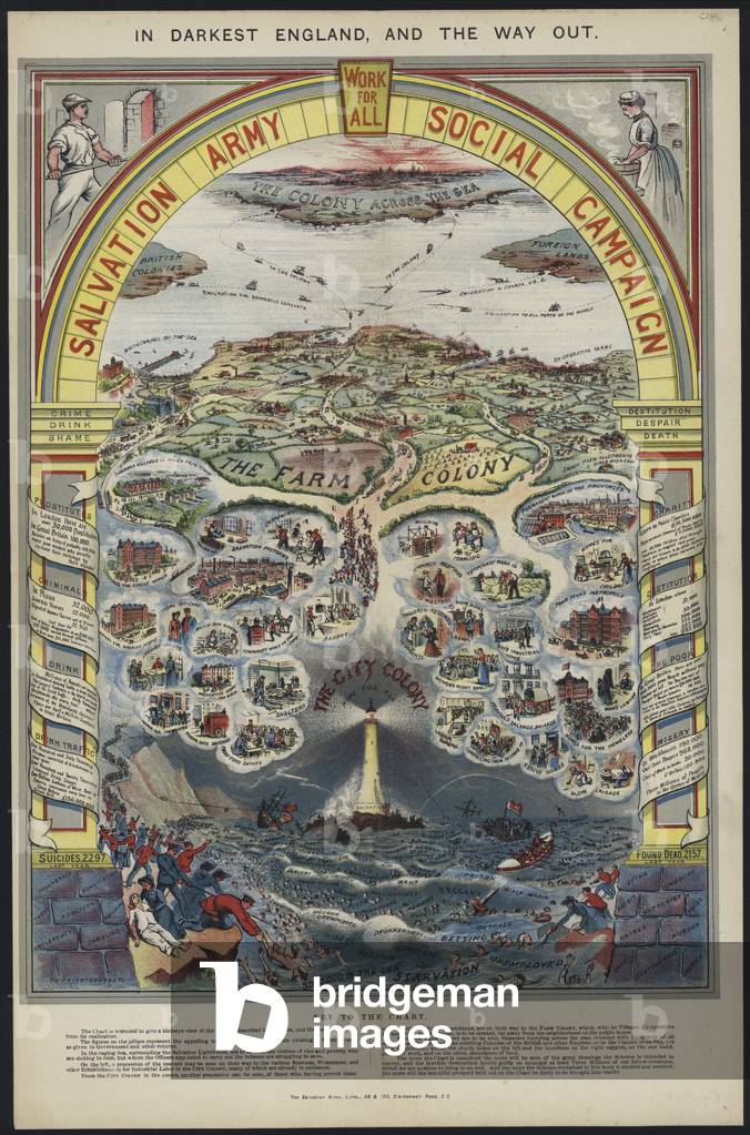 The Salvation Army Social Campaign (colour litho)