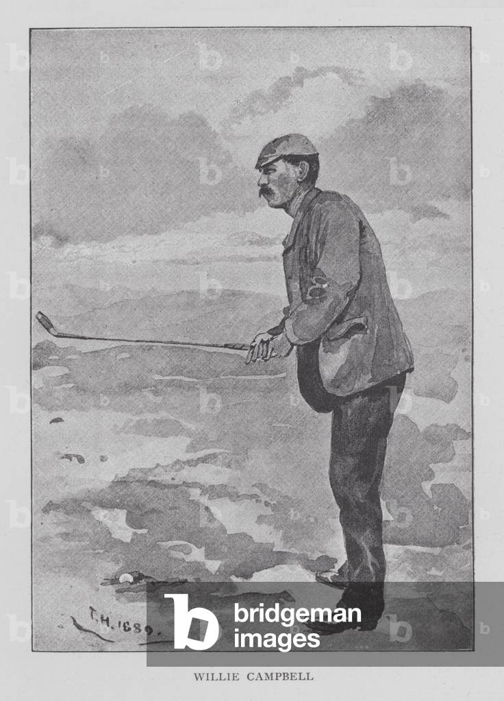 Golf: Willie Campbell (litho)