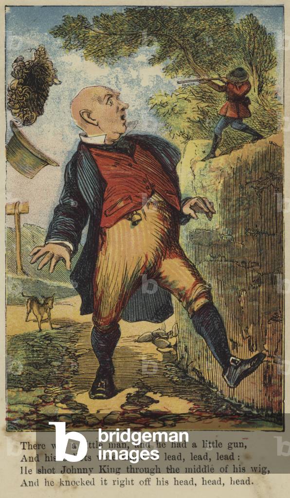 There was a little man (colour litho)