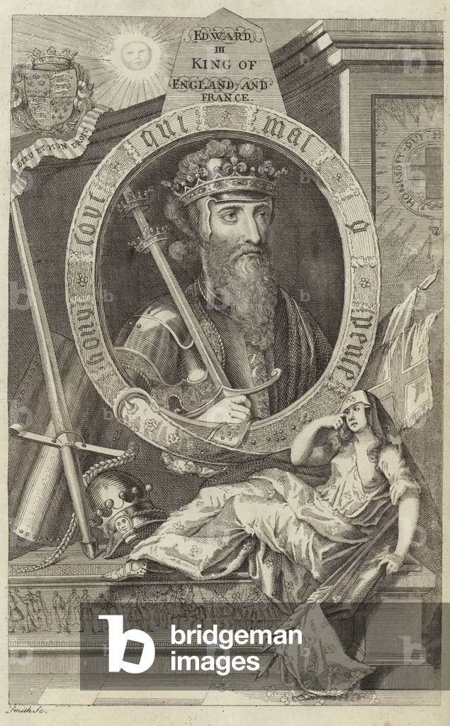 Portrait of Edward III of England (engraving)
