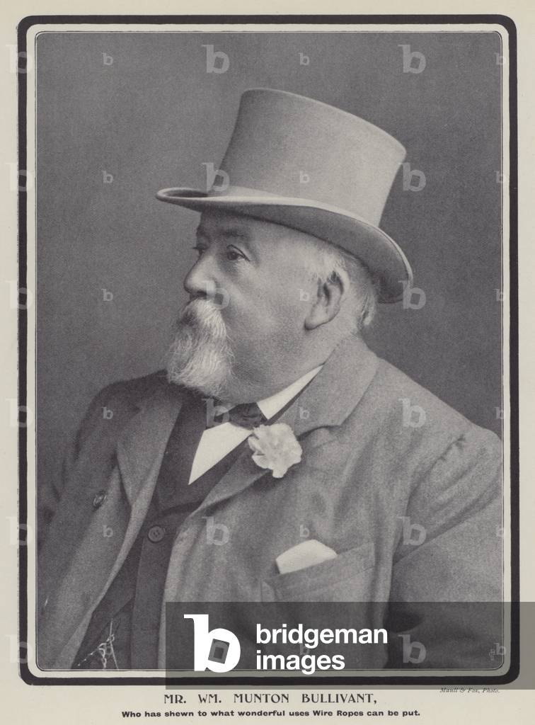 William Munton Bullivant (b/w photo)