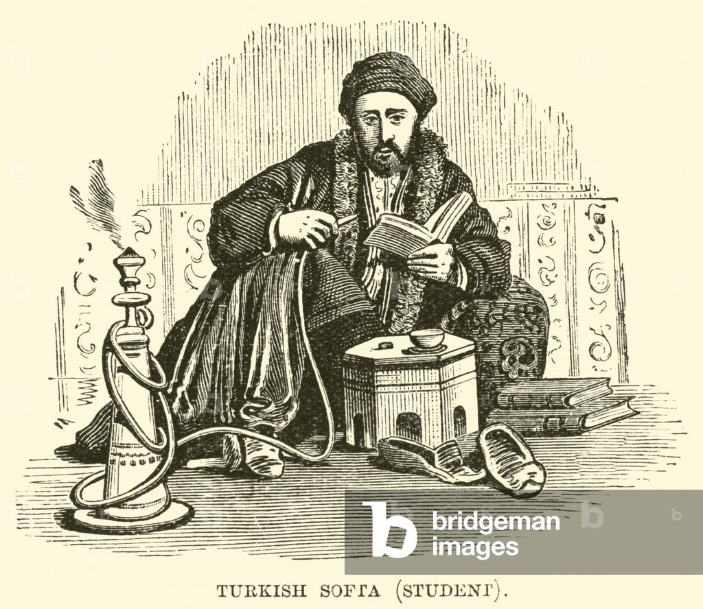 Turkish Softa, student (engraving)