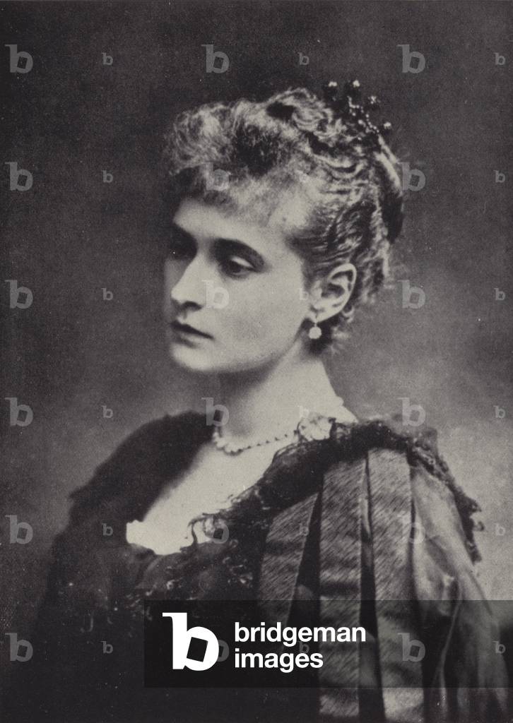 The Tsaritsa in the Early Days of her Married Life (b/w photo)