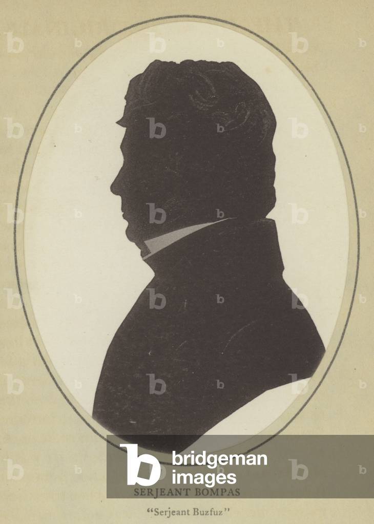 Serjeant Bompas, Serjeant Buzfuz (litho)