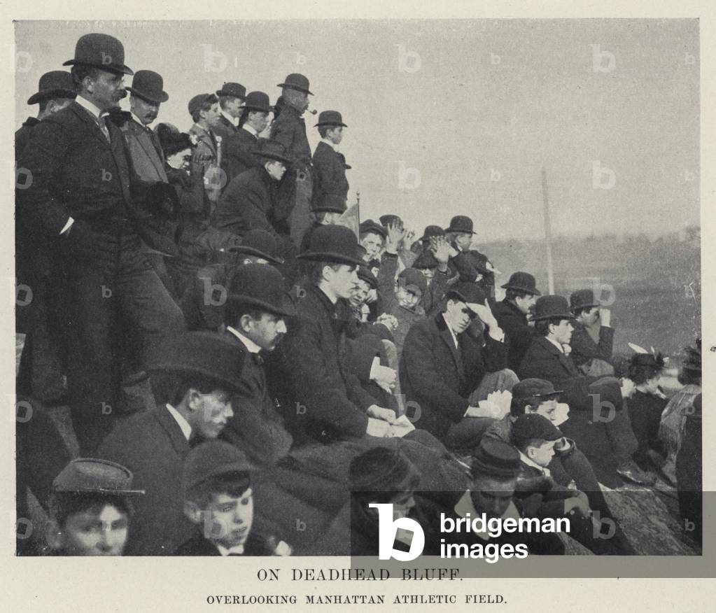 On Deadhead Bluff (b/w photo)