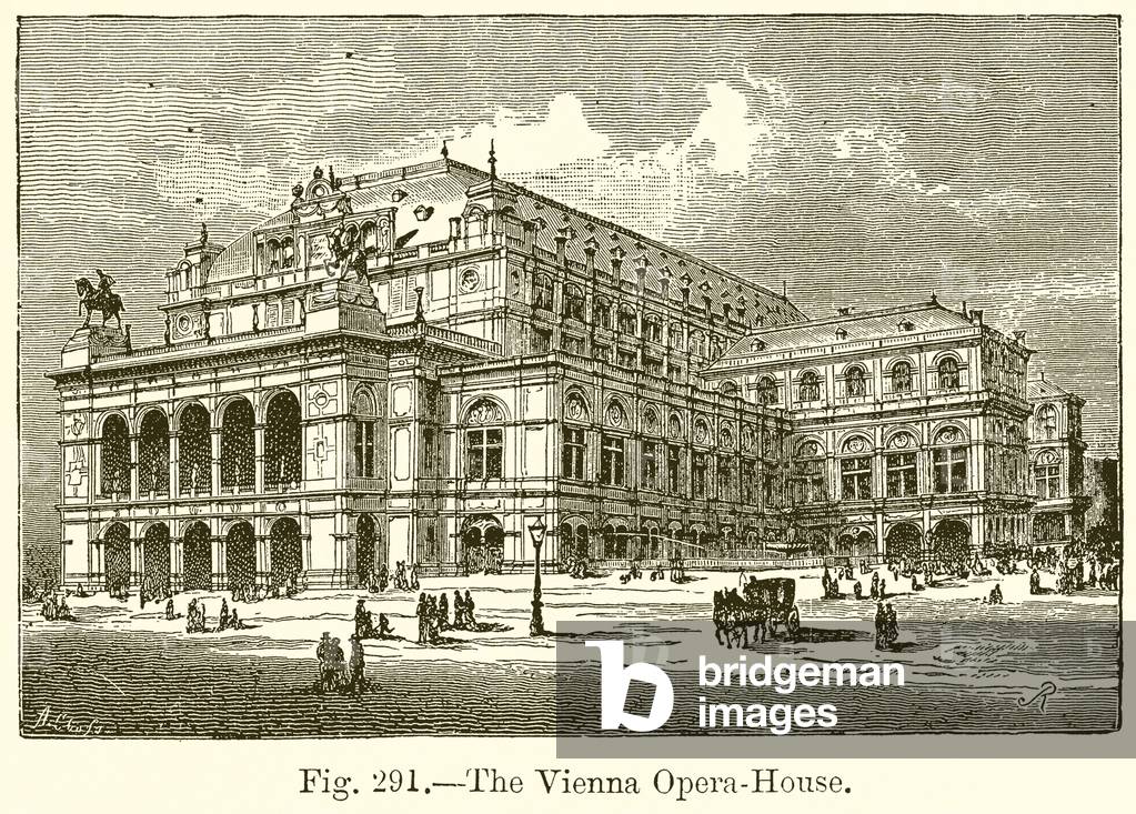 The Vienna Opera-House (engraving)