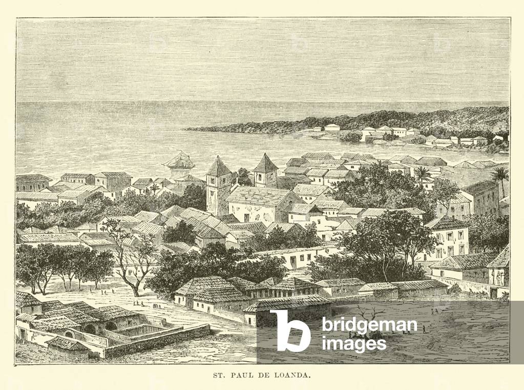St Paul de Loanda (engraving)