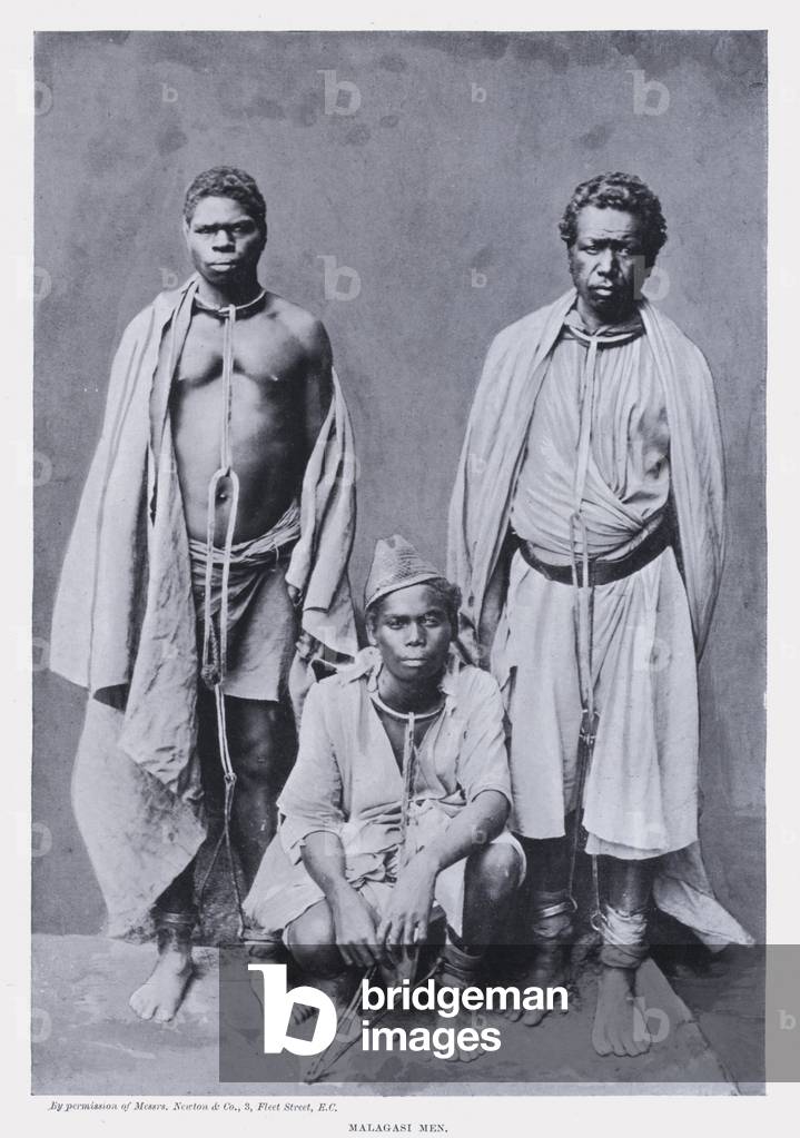 Malagasi Men (b/w photo)
