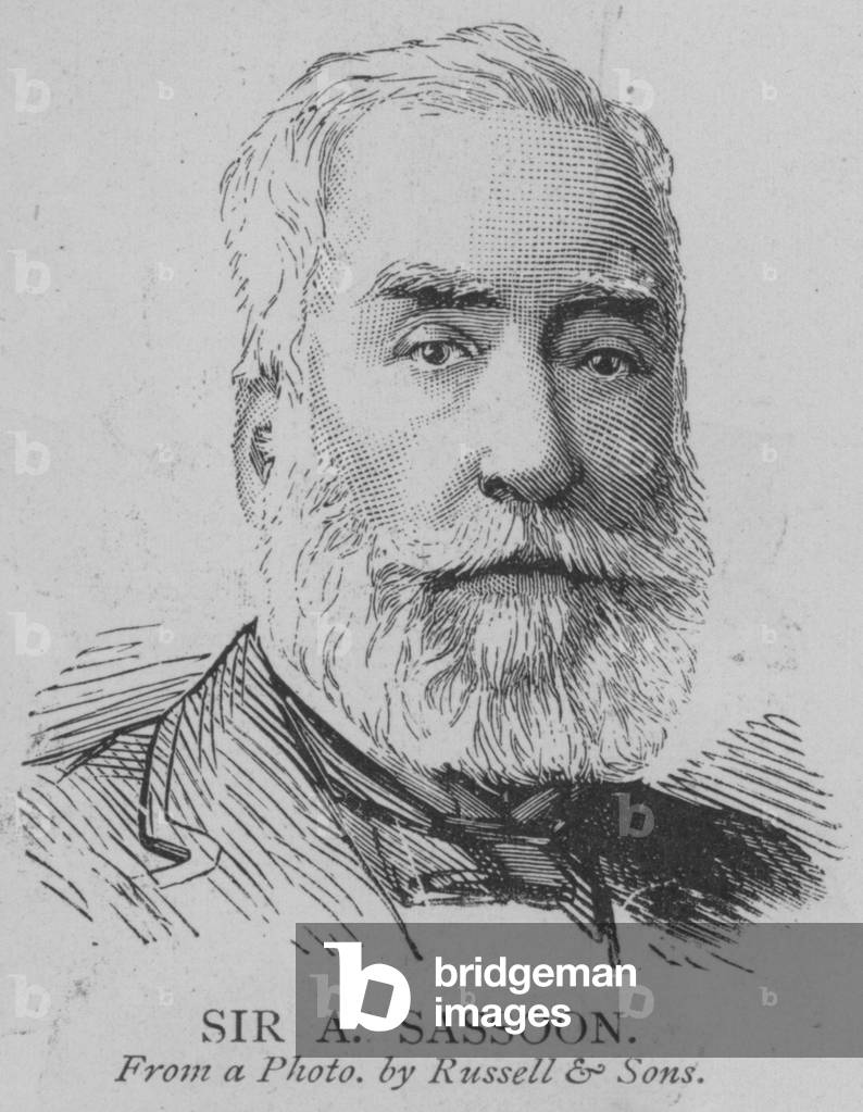 Sir A Sassoon (engraving)