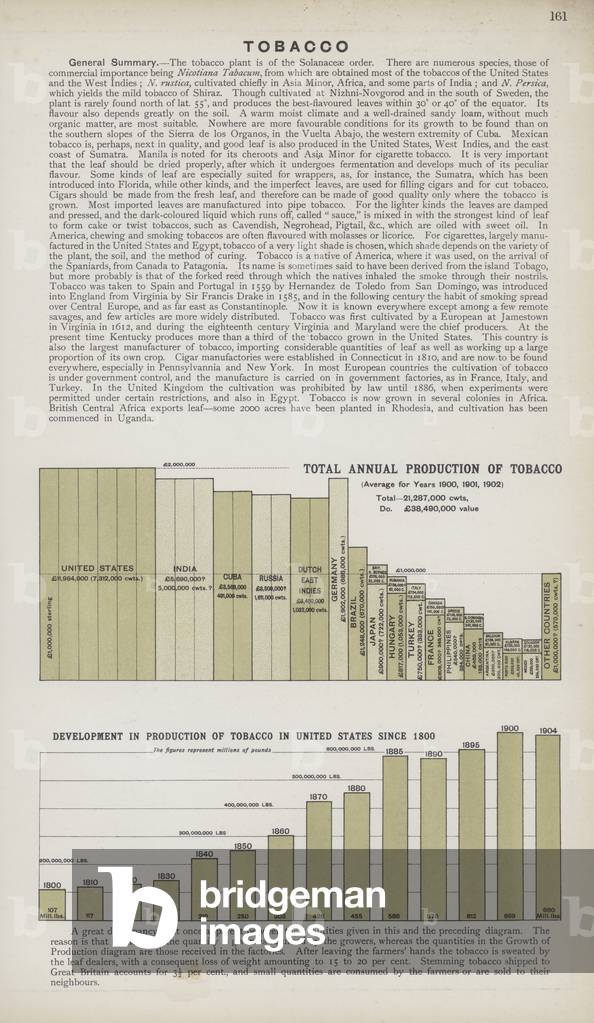Tobacco (colour litho)
