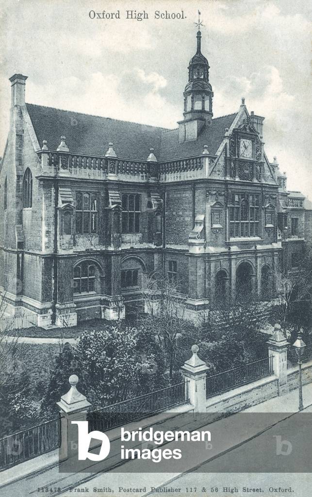 Oxford High School (b/w photo)