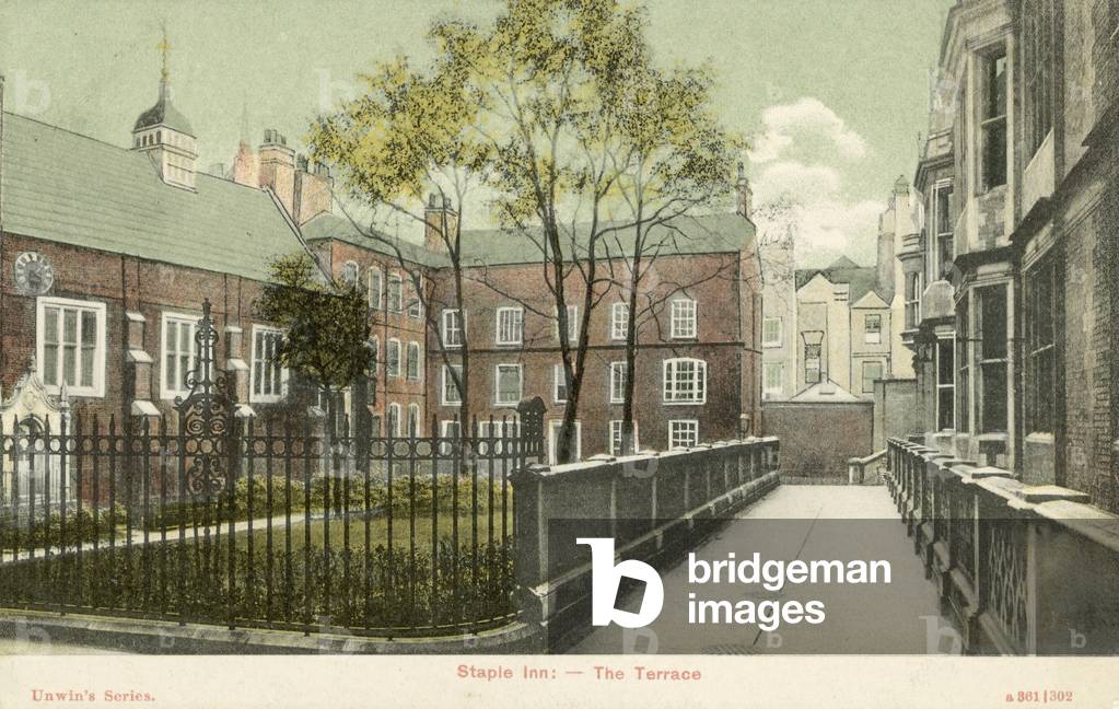 Staple Inn, London (colour photo)