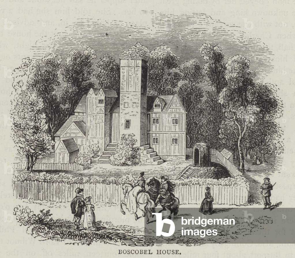 Boscobel House (engraving)