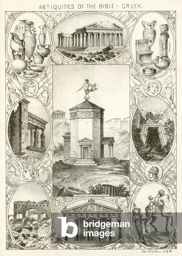 Antiquities of the Bible - Greek (engraving)