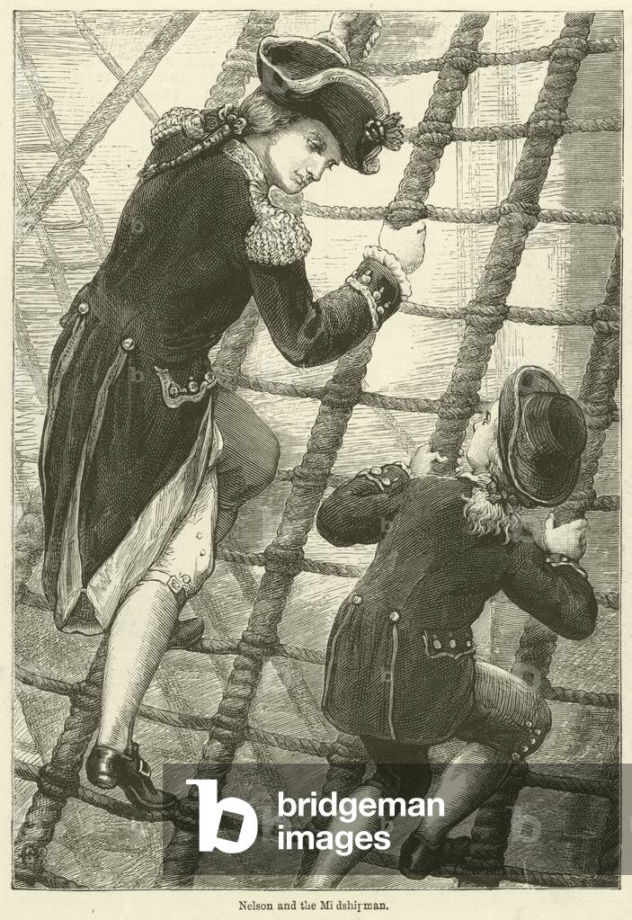 Nelson and the Midshipman (engraving)