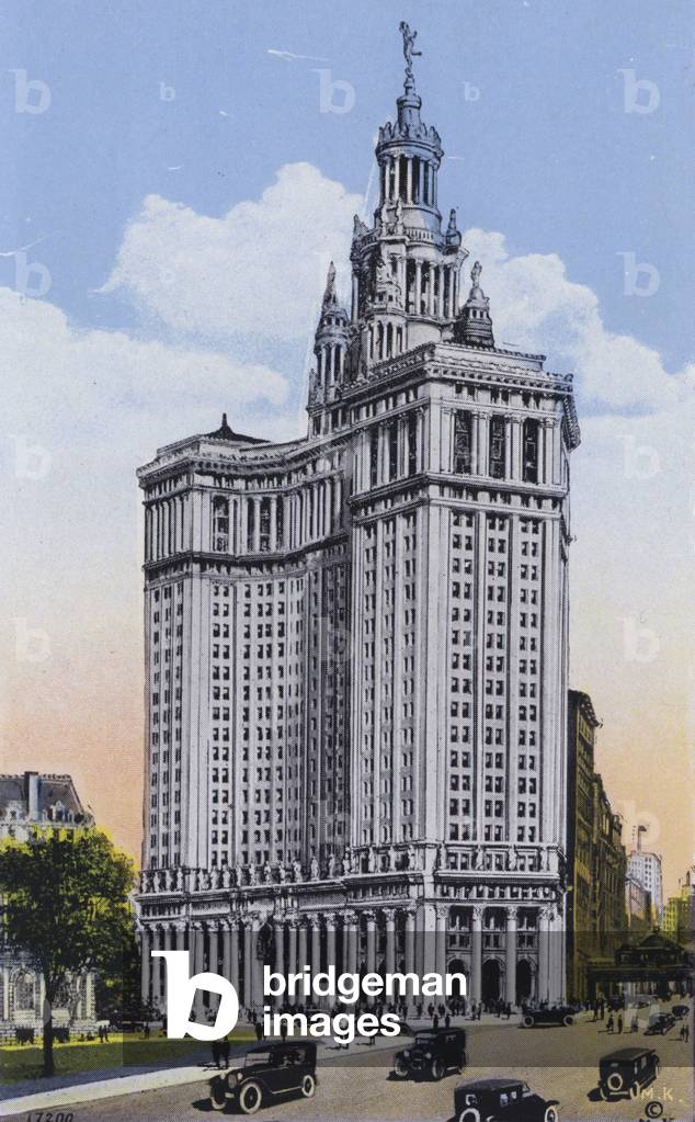 New York: Municipal Building (colour photo)