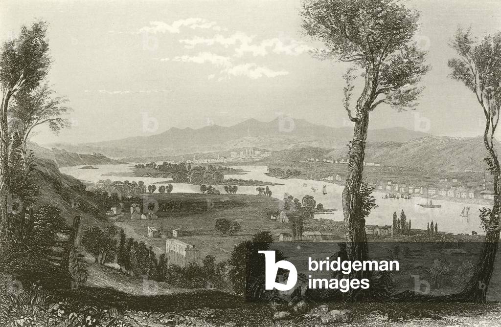 Mount Ida, On the Hudson (engraving)