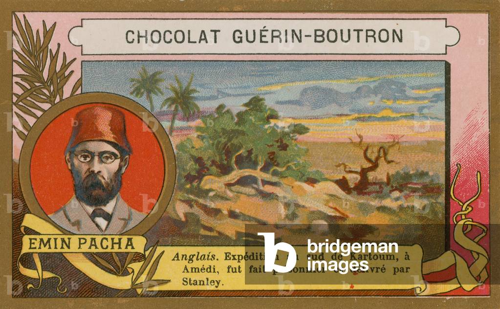 Emin Pasha, Governor of the Egyptian province of Equatoria. (chromolitho)