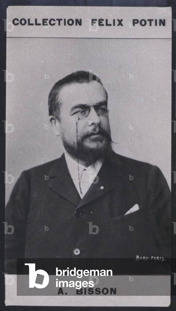 Alexandre Bisson (1848) (b/w photo)