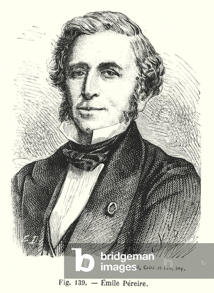 Emile Pereire (engraving)
