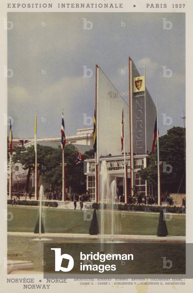 Paris Exposition 1937: Norvege; Norge; Norway (photo)