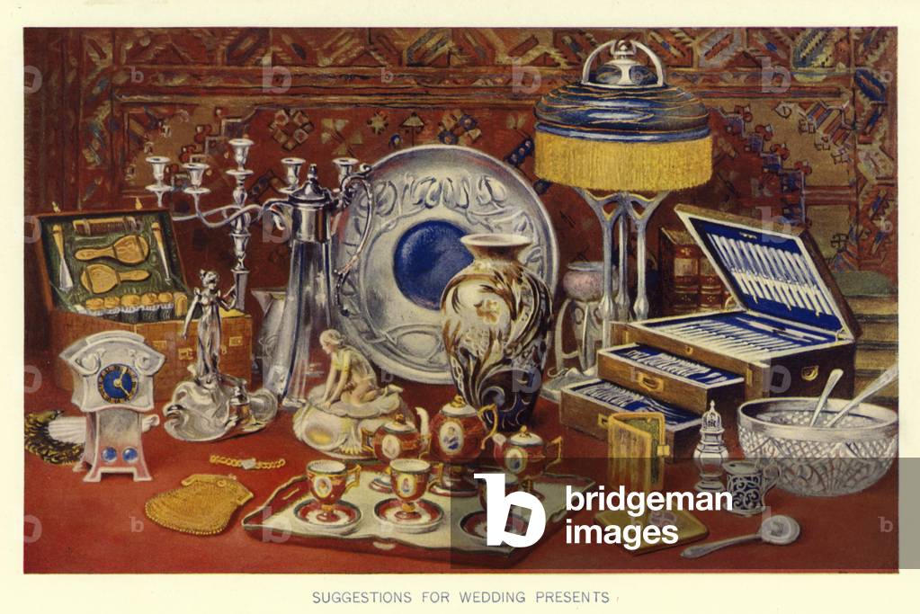 Suggestions for Wedding Presents (colour litho)