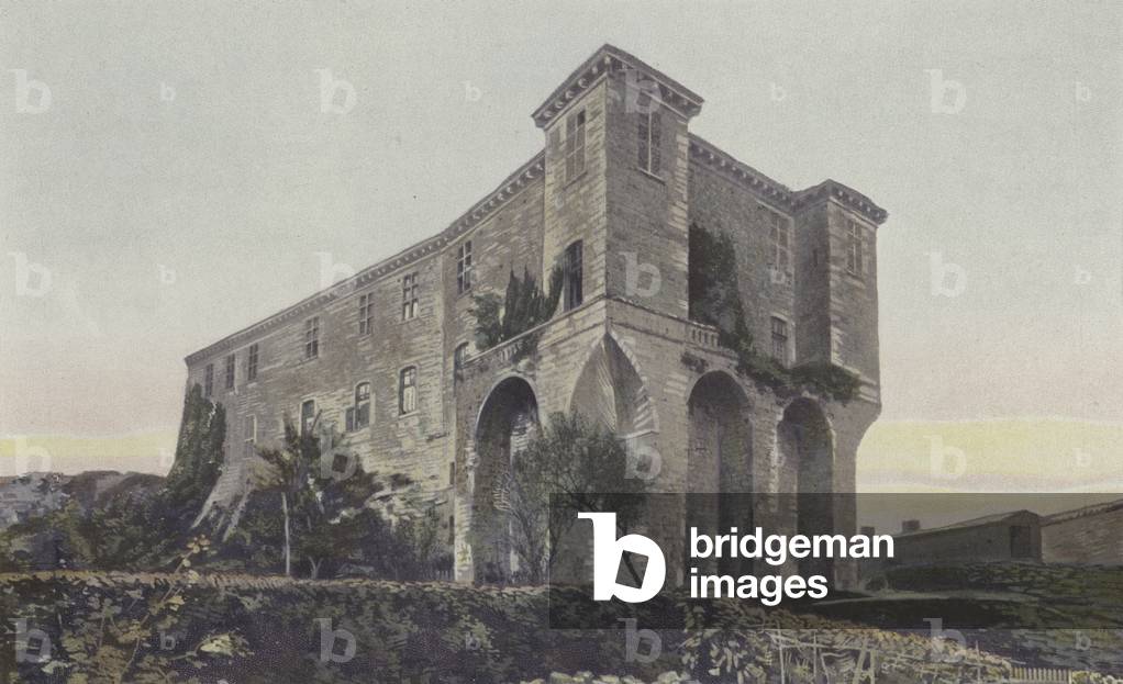 Lavardens, Chateau (colour photo)