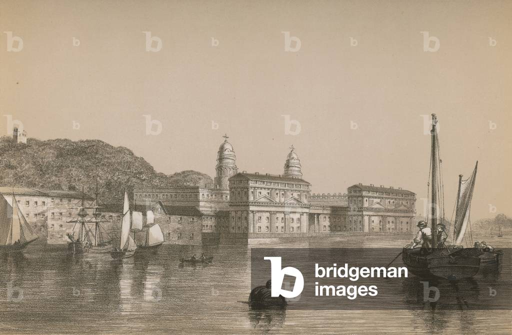 Greenwich Hospital (chromolitho)