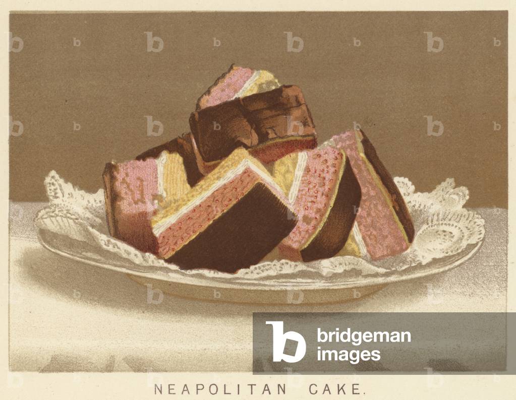 Neapolitan Cake (colour litho)
