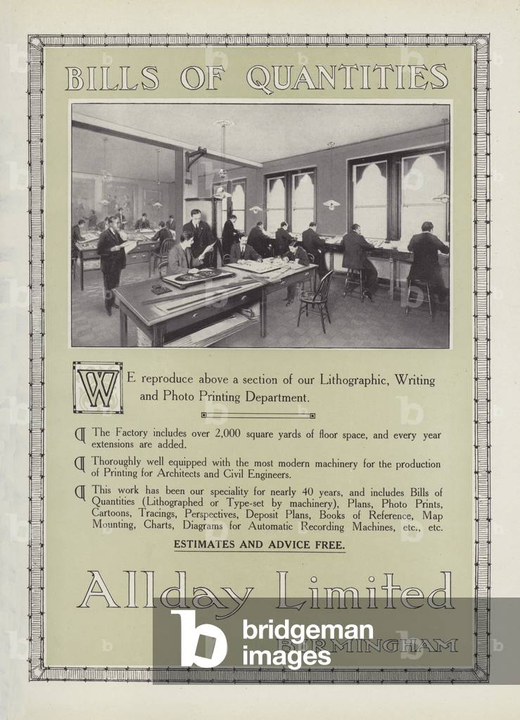 Page from The Architects' Compendium (litho)