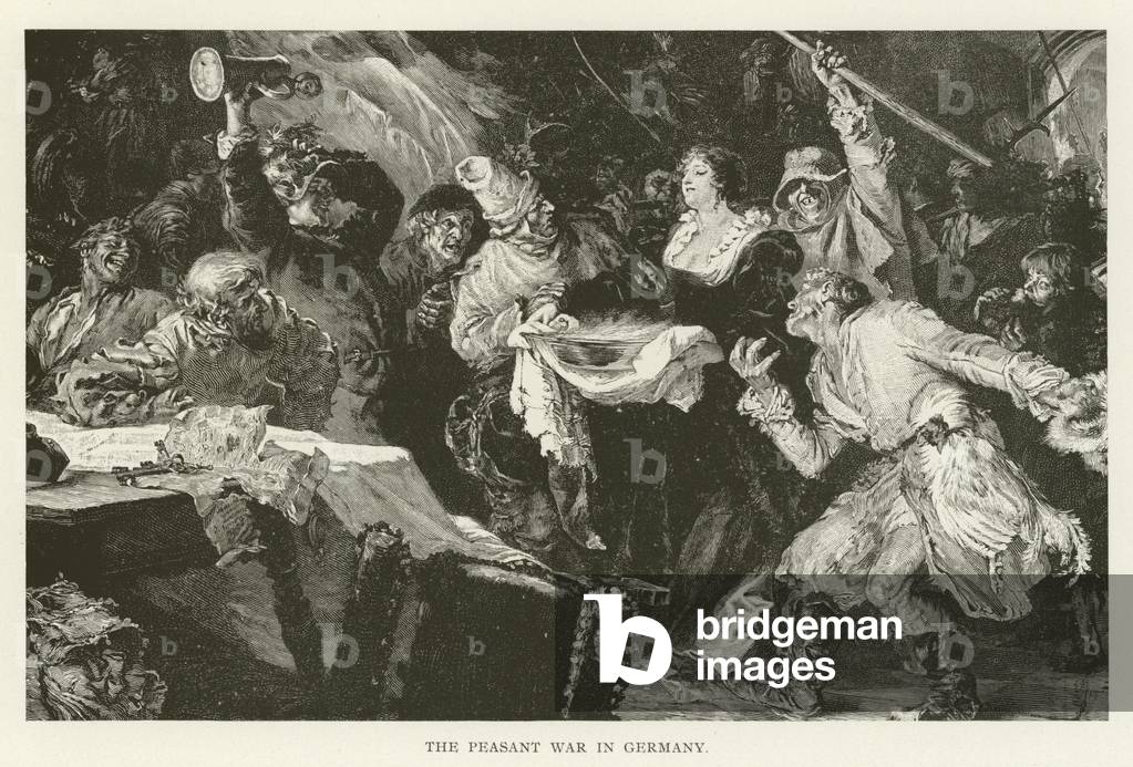The Peasant War in Germany (engraving)