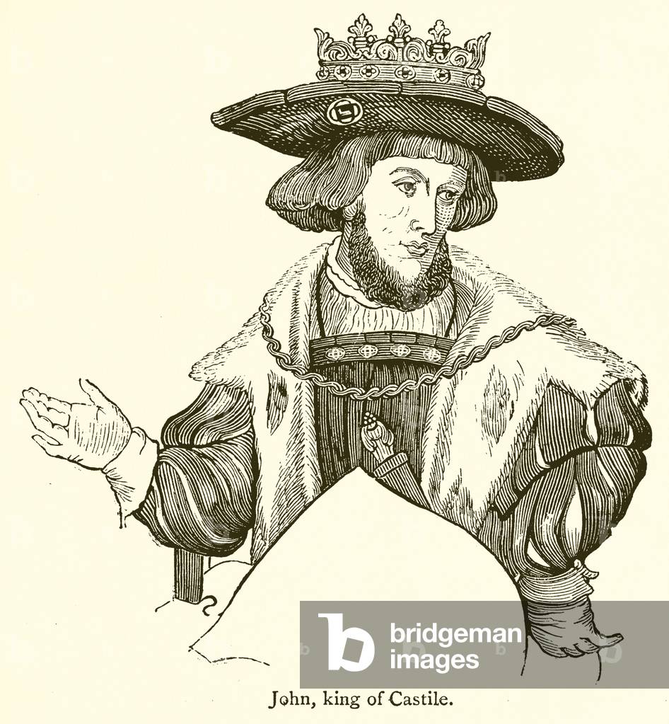 John, King of Castile (engraving)