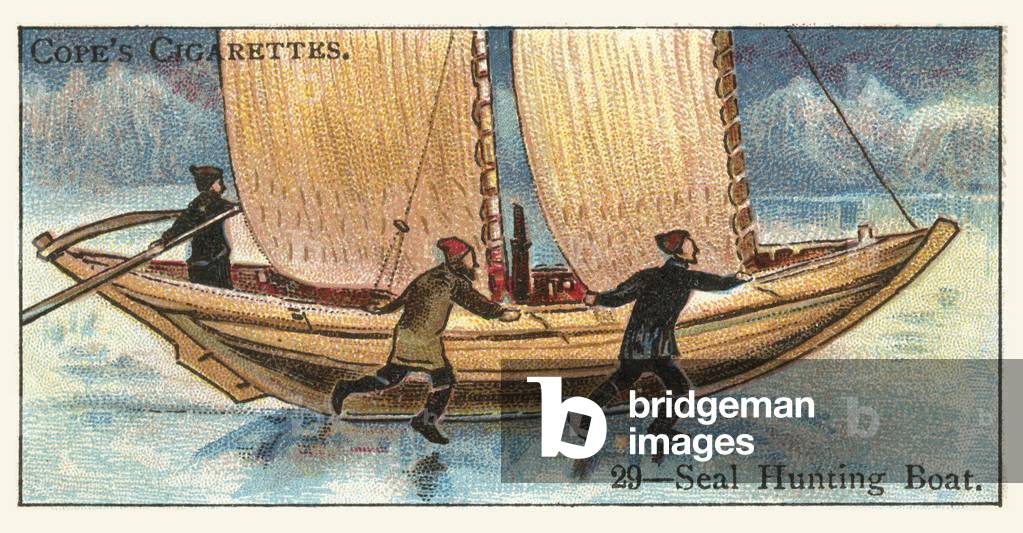 Seal Hunting Boat (chromolitho)