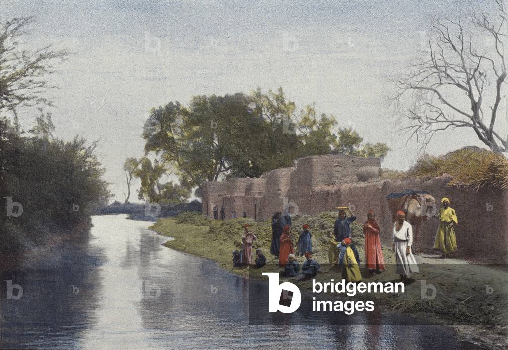Village Arabe (colour photo)