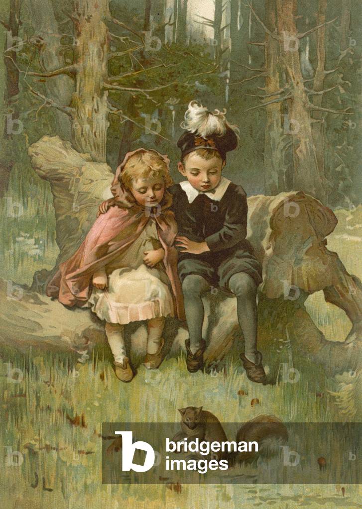 Babes in the Woods (chromolitho)