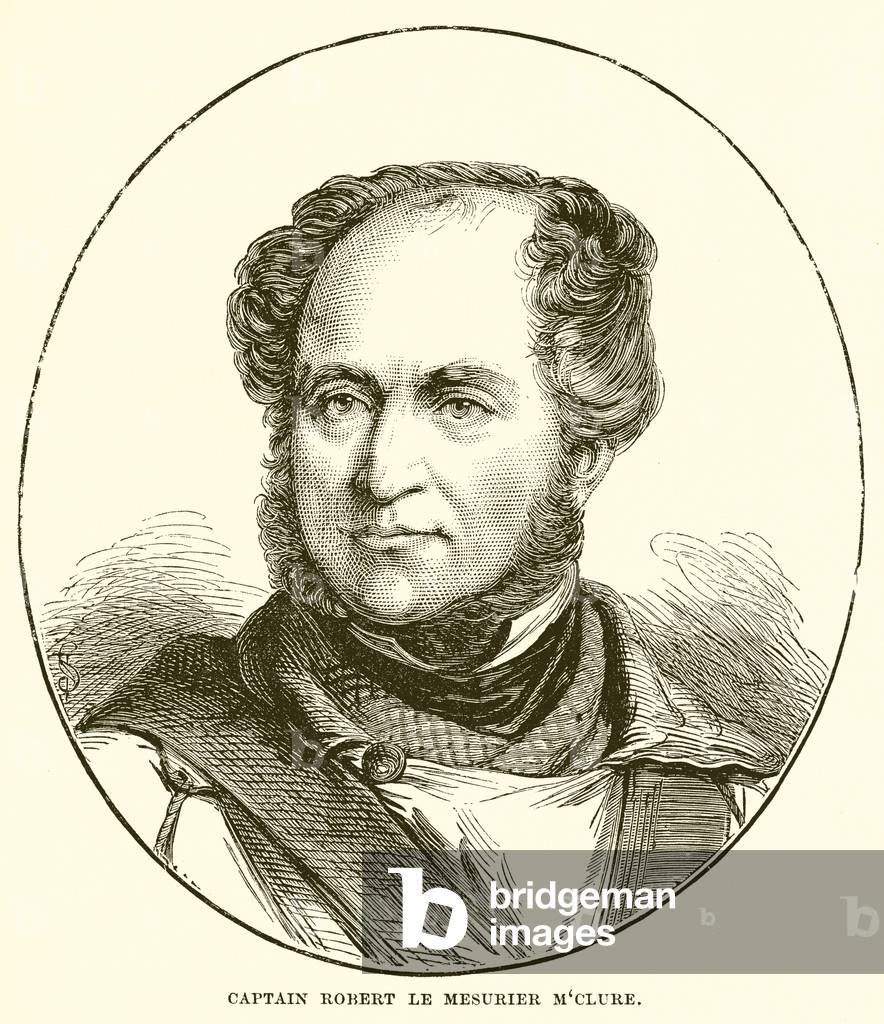 Captain Robert le Mesurier M'Clure (engraving)
