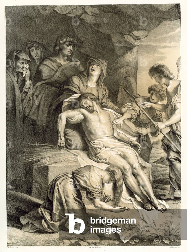The Entombment of Christ (litho)