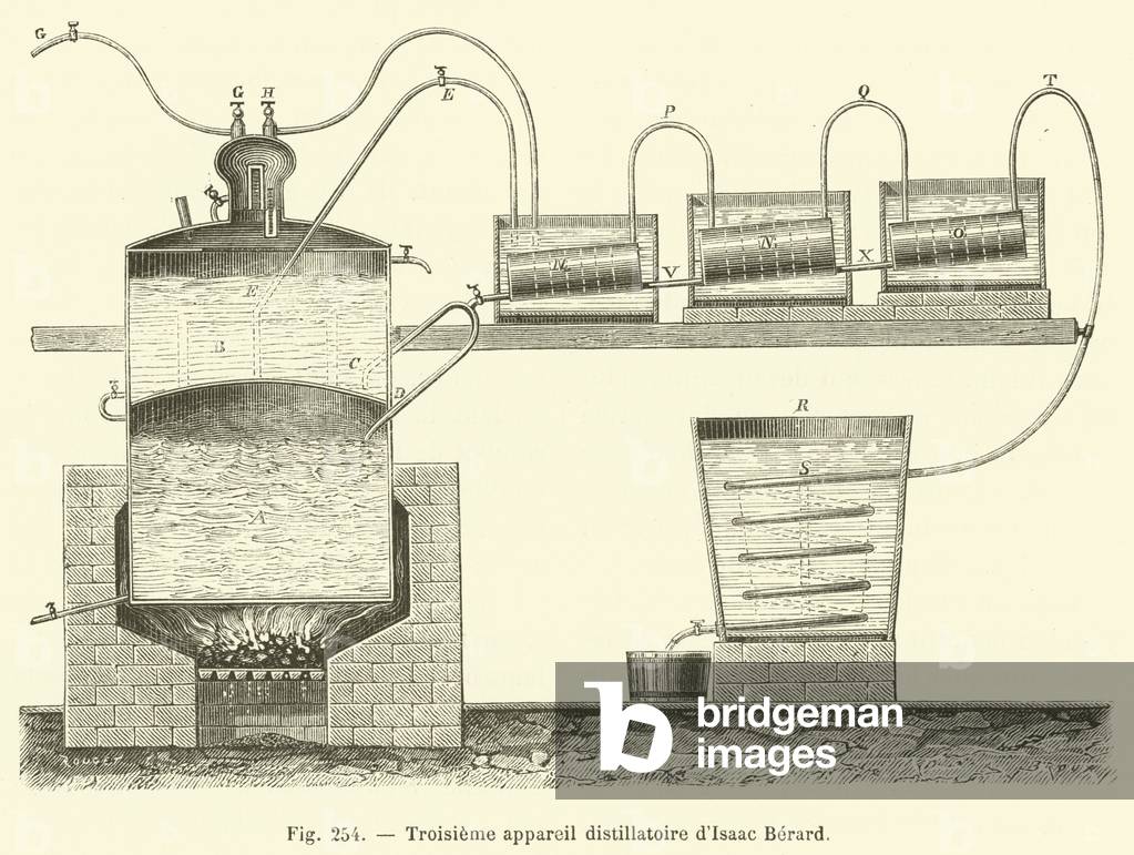 Troisieme appareil distillatoire d'Isaac Berard (engraving)