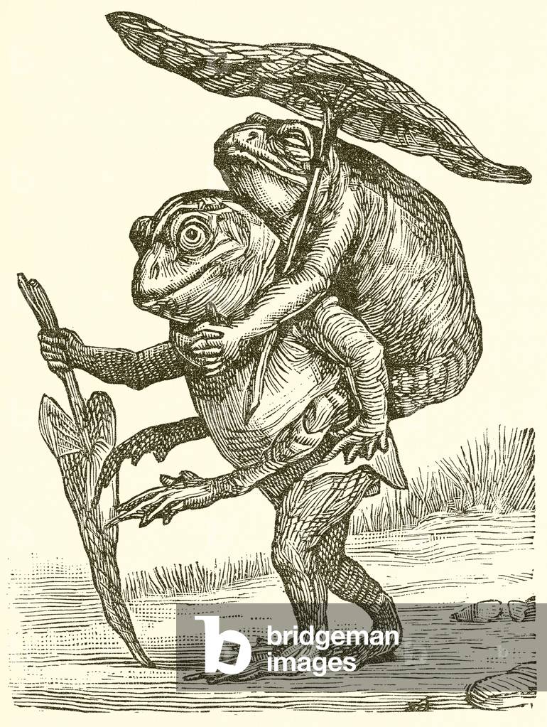 A kind husband (engraving)