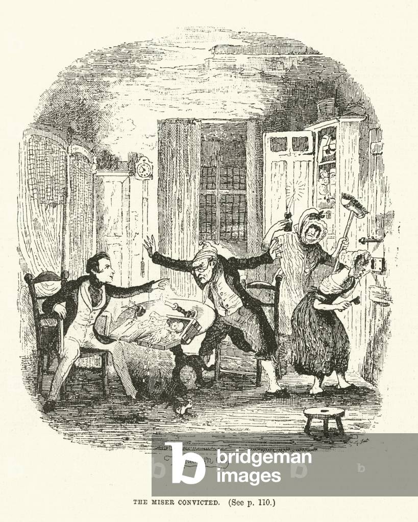 Illustration for Valentine Vox (engraving)