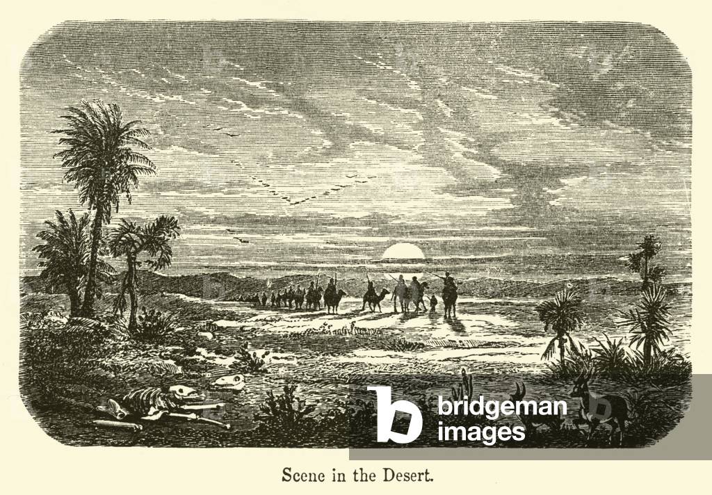 Scene in the Desert (engraving)