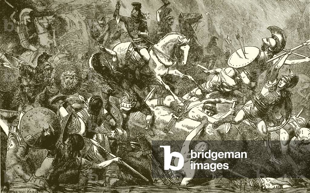 Destruction of the Athenian Army in Sicily (engraving)